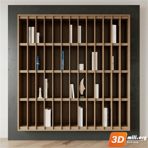 Bookcase Skp Files